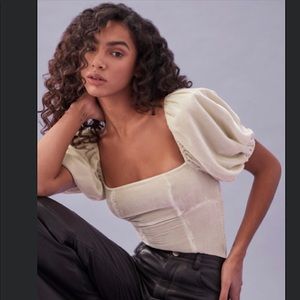 NWT Luka Velvet Top